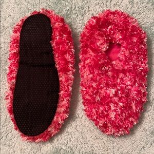 Pink slippers
